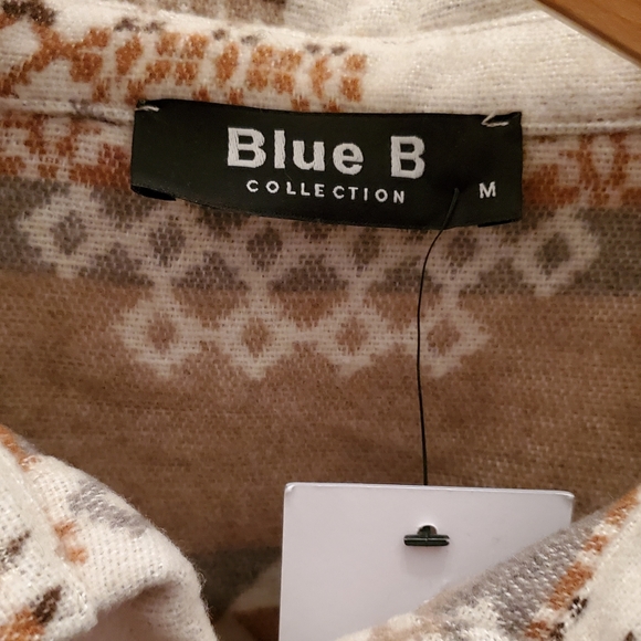 New BLUE B. COLLECTION June Boutique Archer Southwest Shacket M - Picture 3 of 6
